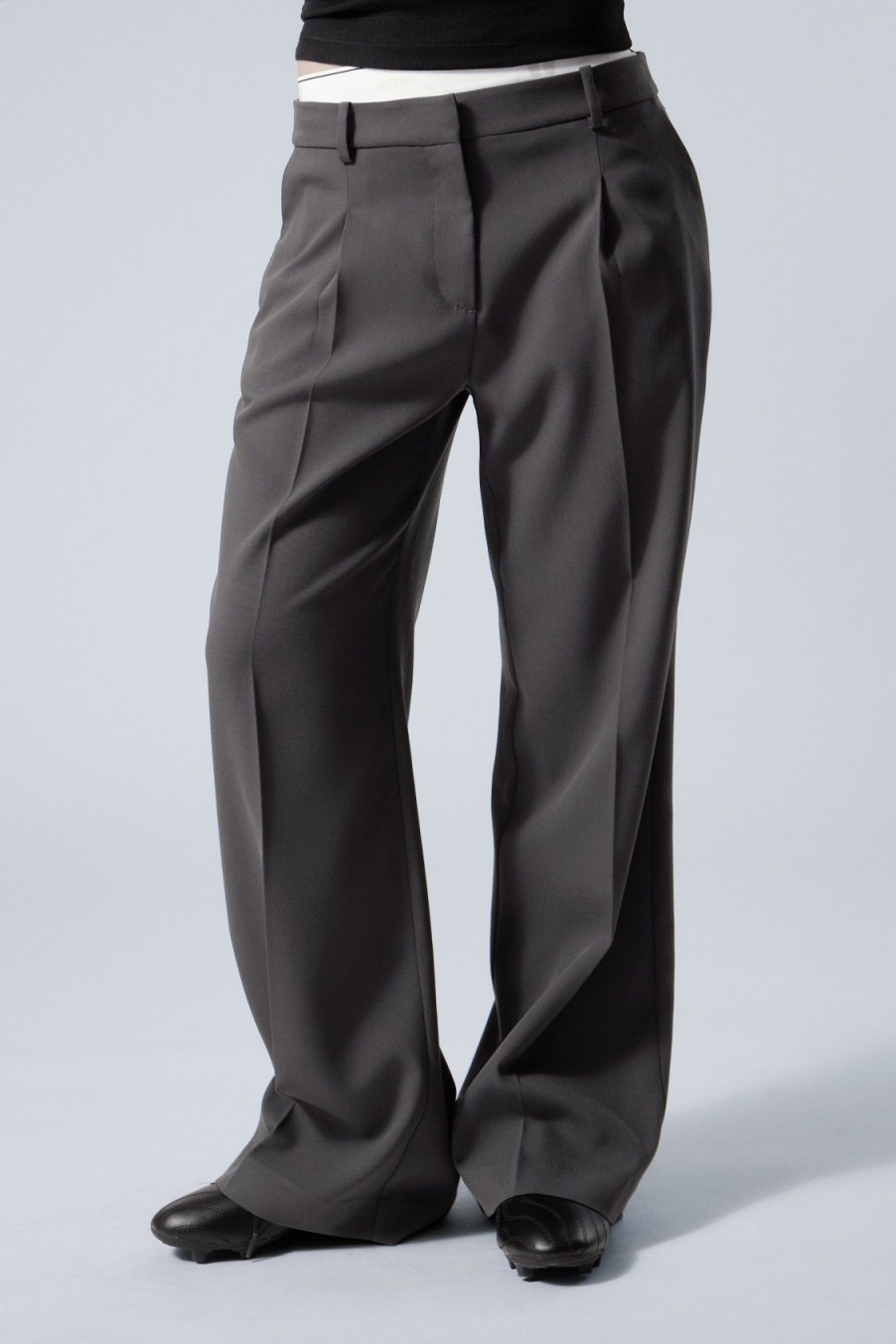 New Weekday Relaxed Fit Suiting Trousers