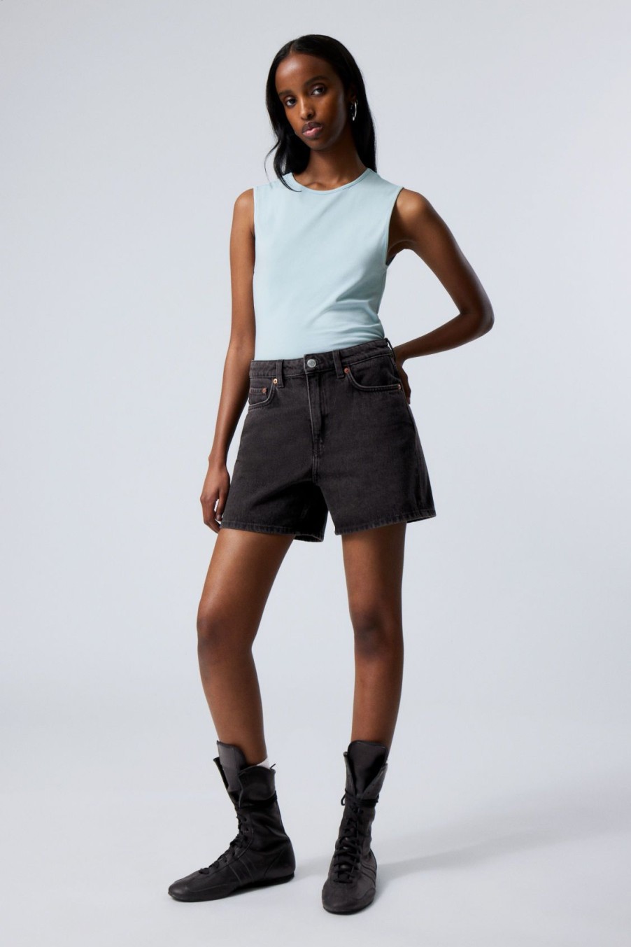 Online Weekday Eya Denim Shorts