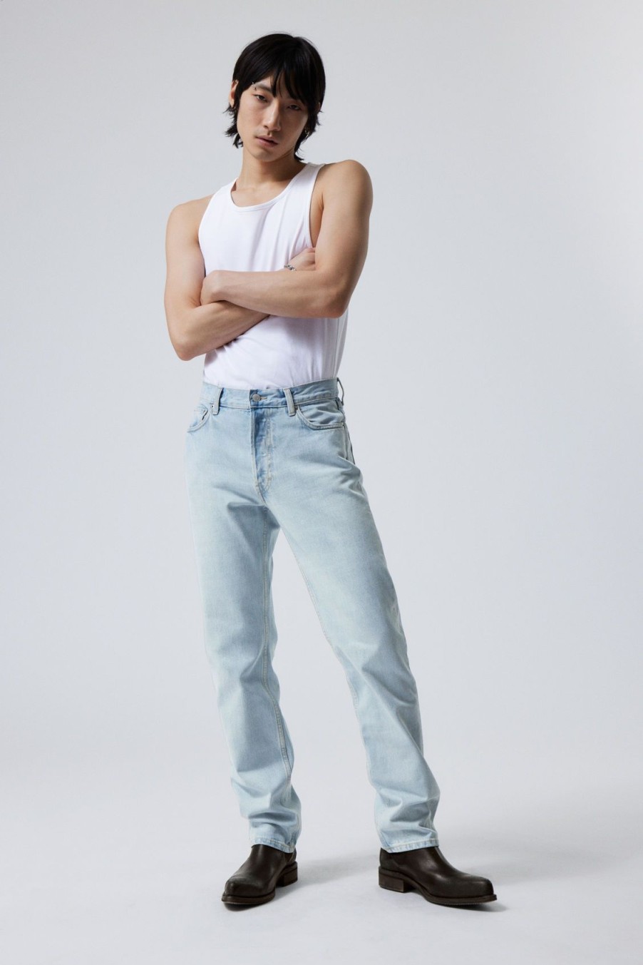 New Weekday Klean Regular Straight Jeans