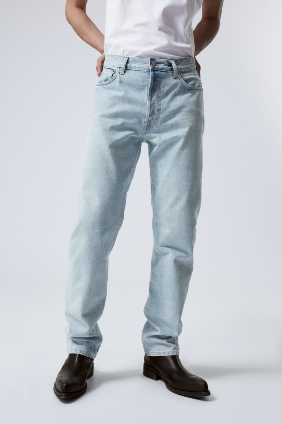 New Weekday Klean Regular Straight Jeans