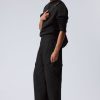 Hot Weekday Astro Loose Asymmetric Cargo Trousers