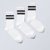 Clearance Weekday 3-Pack Sport Striped Socks