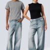 Clearance Weekday Galaxy Loose Straight Jeans