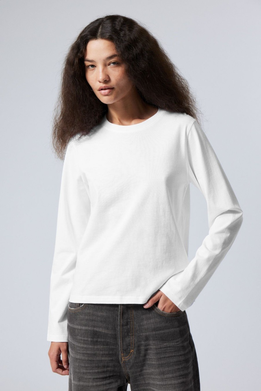 New Weekday Essence Standard Long Sleeve