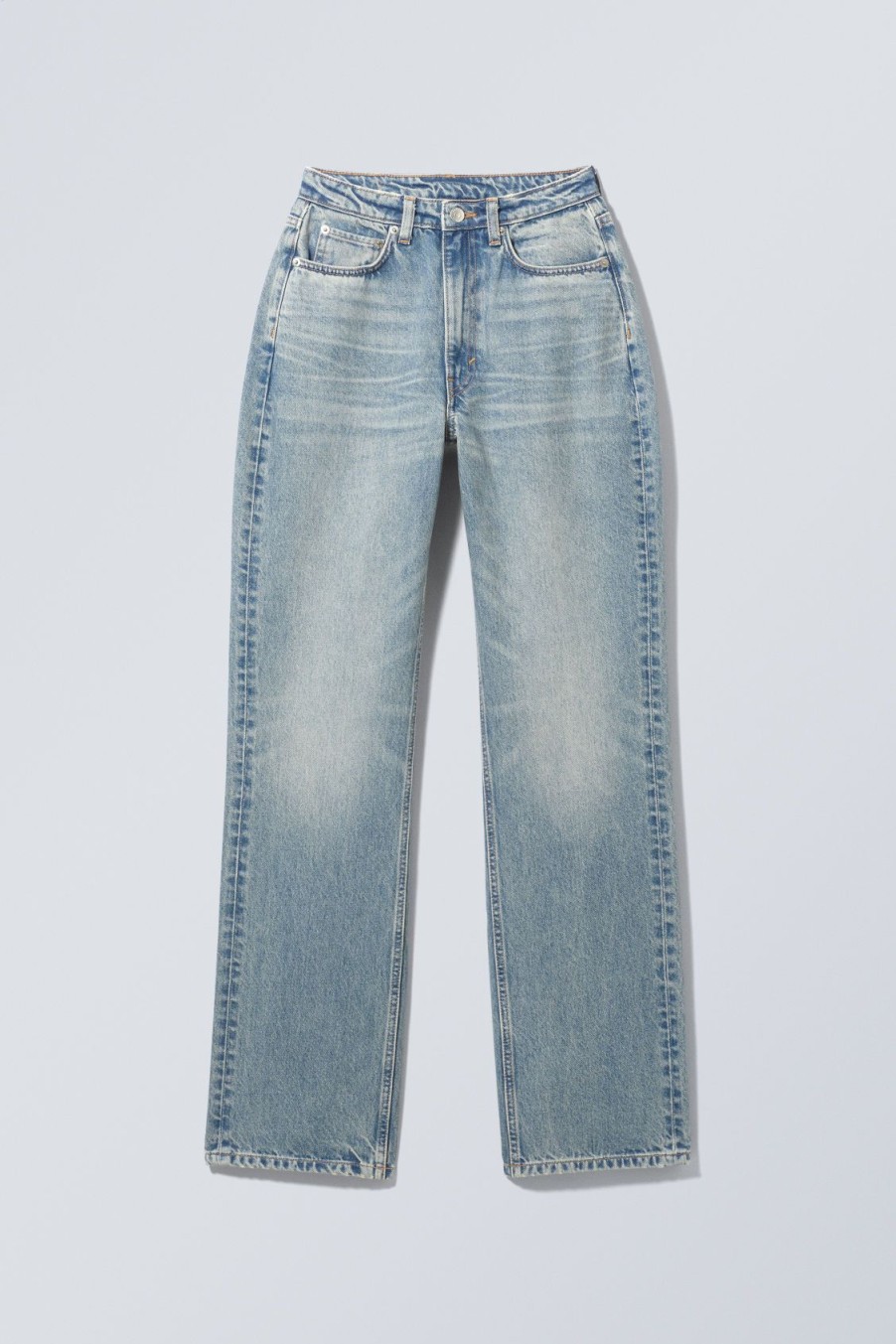 Best Weekday Resolute Curve High Straight Jeans