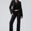 Hot Weekday Keela Distressed Jacquard Trousers