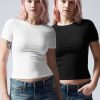 New Weekday 2-Pack Slim Fitted T-Shirt