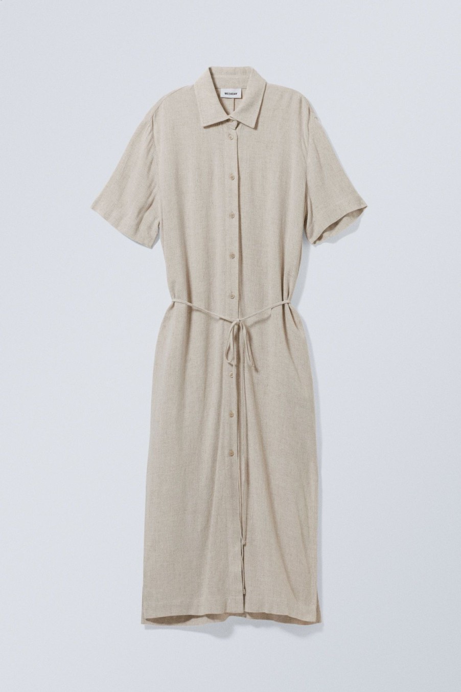 Hot Weekday Carla Linen Mix Dress