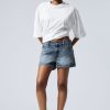 Best Weekday Short Distressed Denim Shorts