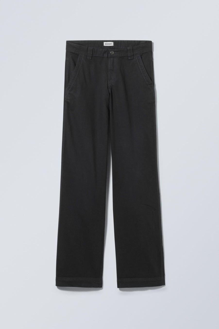 Online Weekday Tony Cotton Twill Trousers