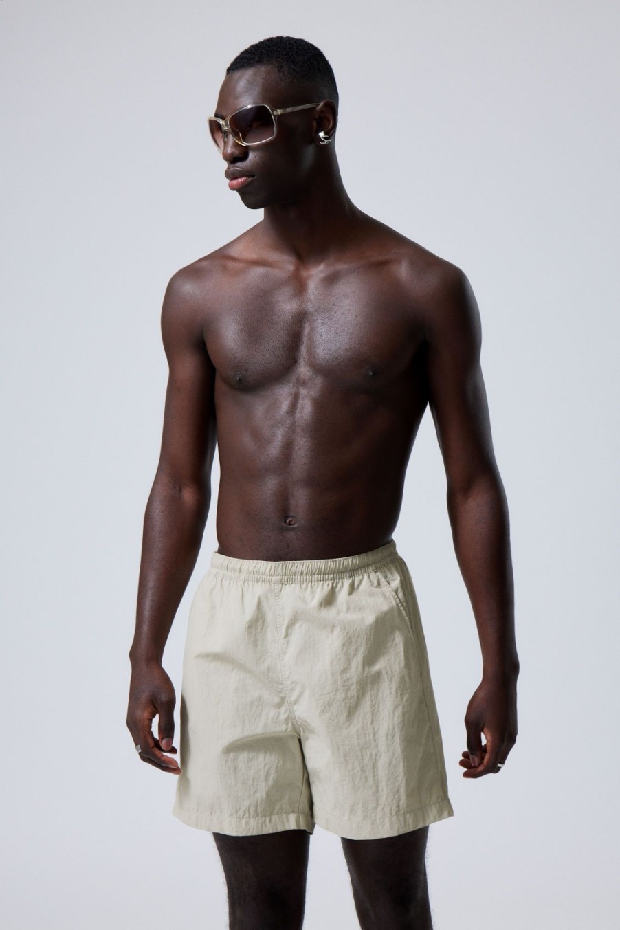 Best Weekday Ed Contrast Swim Shorts