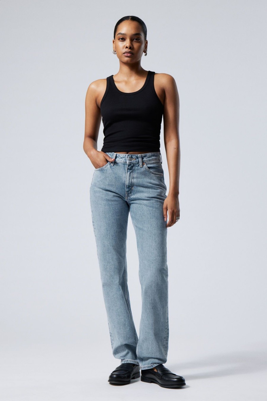 Hot Weekday Smooth High Slim Jeans