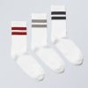 Best Weekday 3-Pack Striped Sport Socks