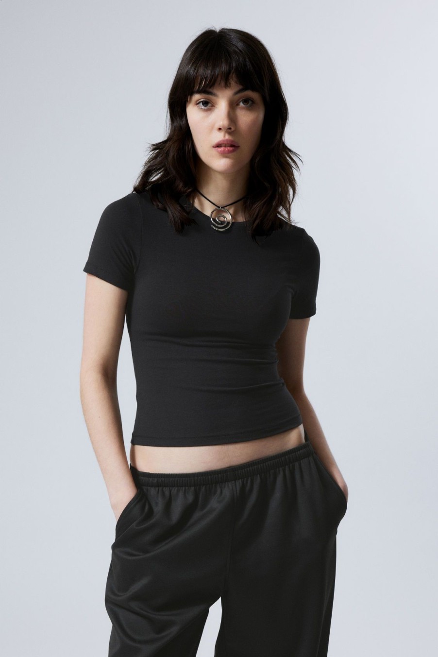 Online Weekday Slim Fitted T-Shirt