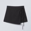 Clearance Weekday Wrap Mini Skirt