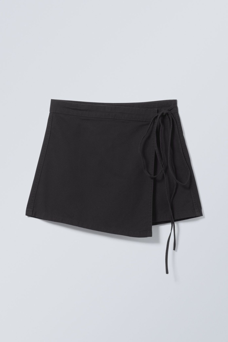 Clearance Weekday Wrap Mini Skirt