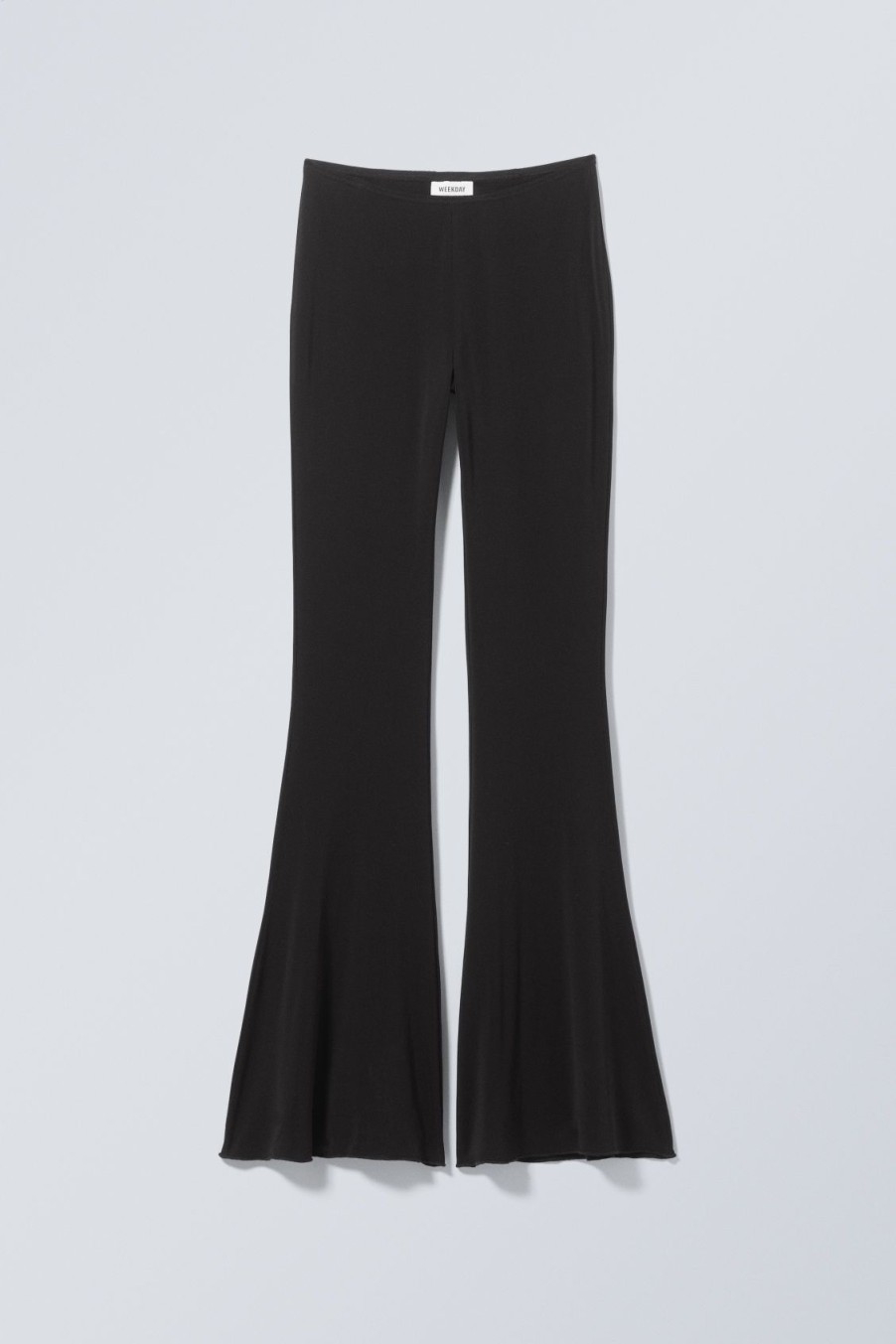 Hot Weekday Mina Flared Jersey Trousers