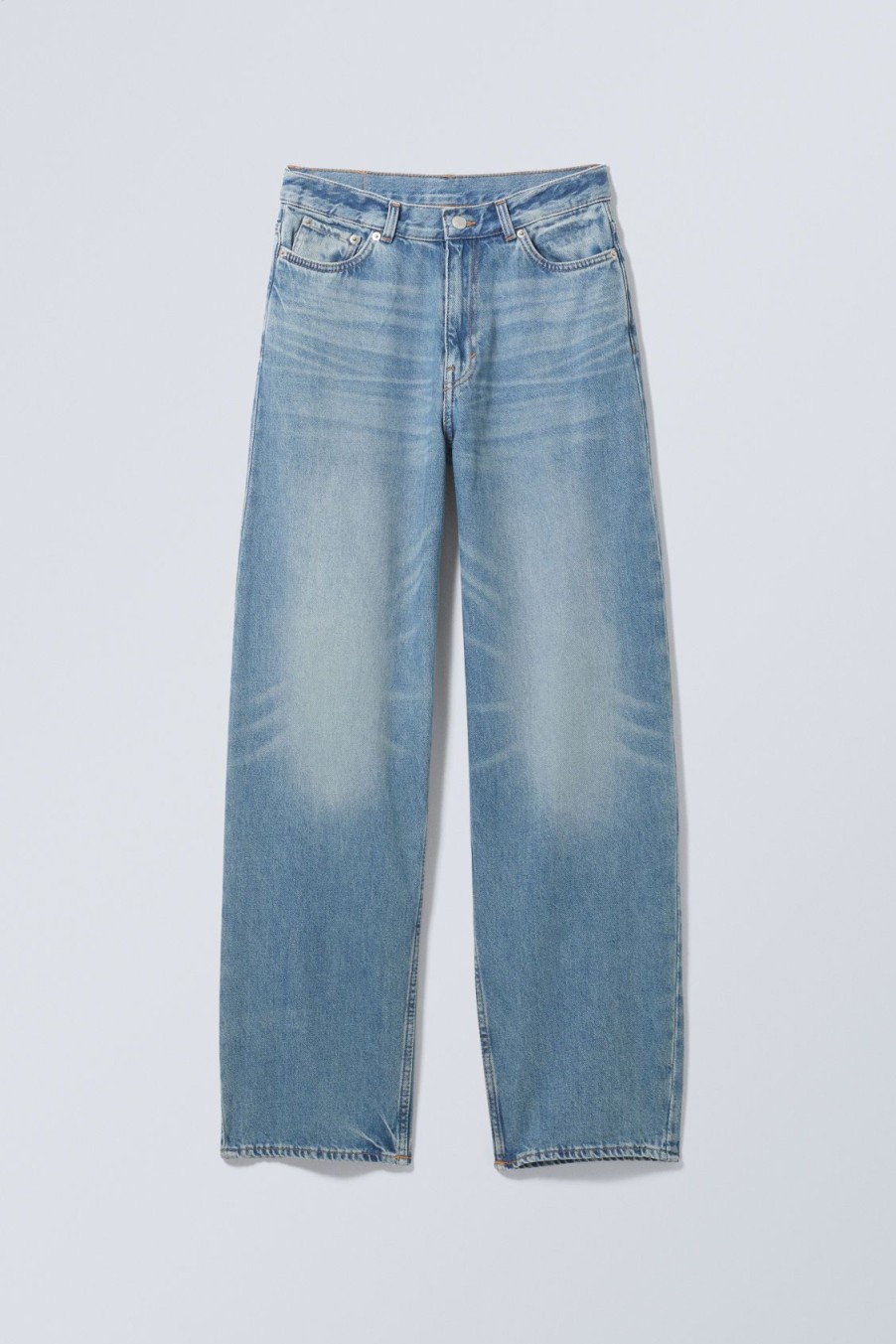 Best Weekday Rail Mid Loose Straight Jeans