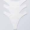 Hot Weekday 3-Pack Rib Cotton Thongs