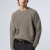 Clearance Weekday Benji Relaxed Rib Sweater