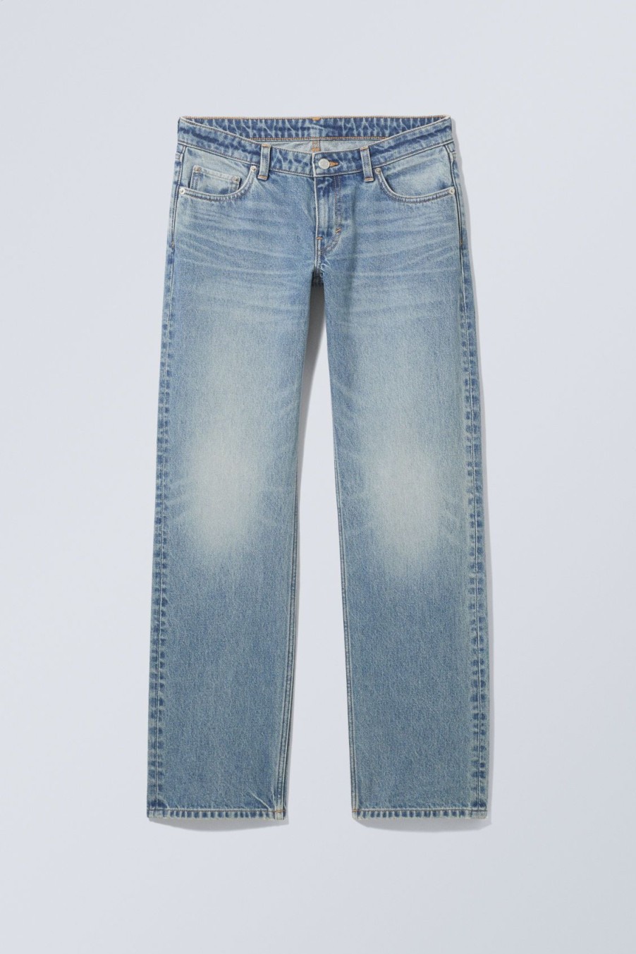 Hot Weekday Arrow Low Straight Jeans