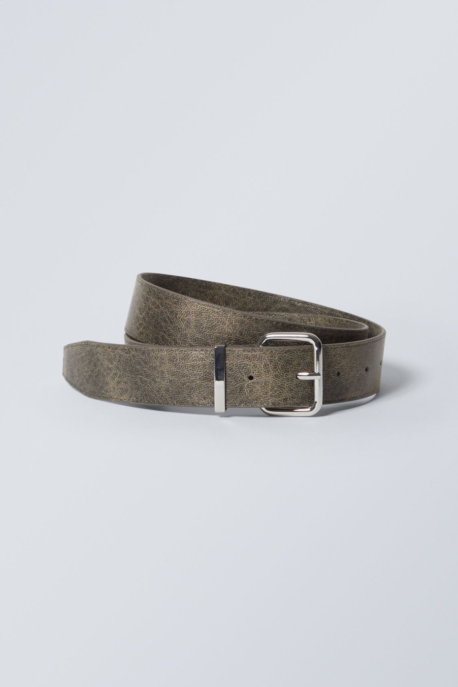 Best Weekday Faux Leather Buckle Belt