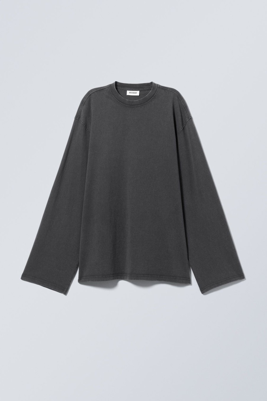 New Weekday Oversized Washed Long Sleeve Top