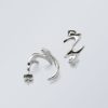 Clearance Weekday Zig-Zag Hoop Earrings