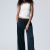 Online Weekday Oversized Sports Track Trousers