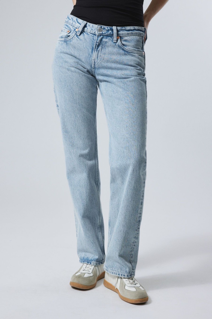 New Weekday Arrow Low Straight Jeans