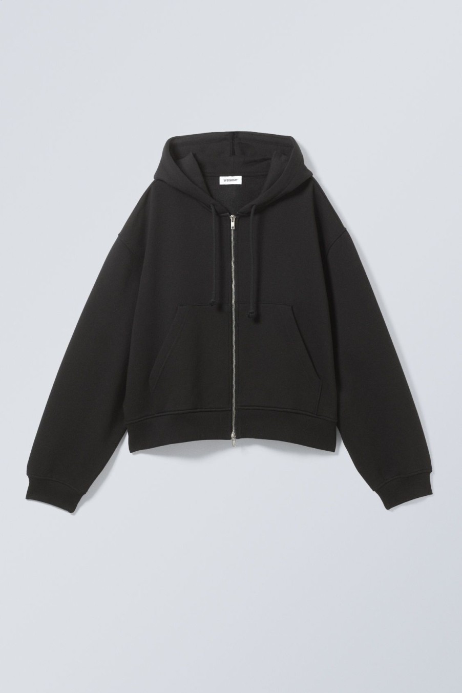 Best Weekday Boxy Heavy Zip Hoodie