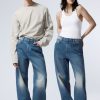 Wholesale Weekday Galaxy Loose Straight Jeans