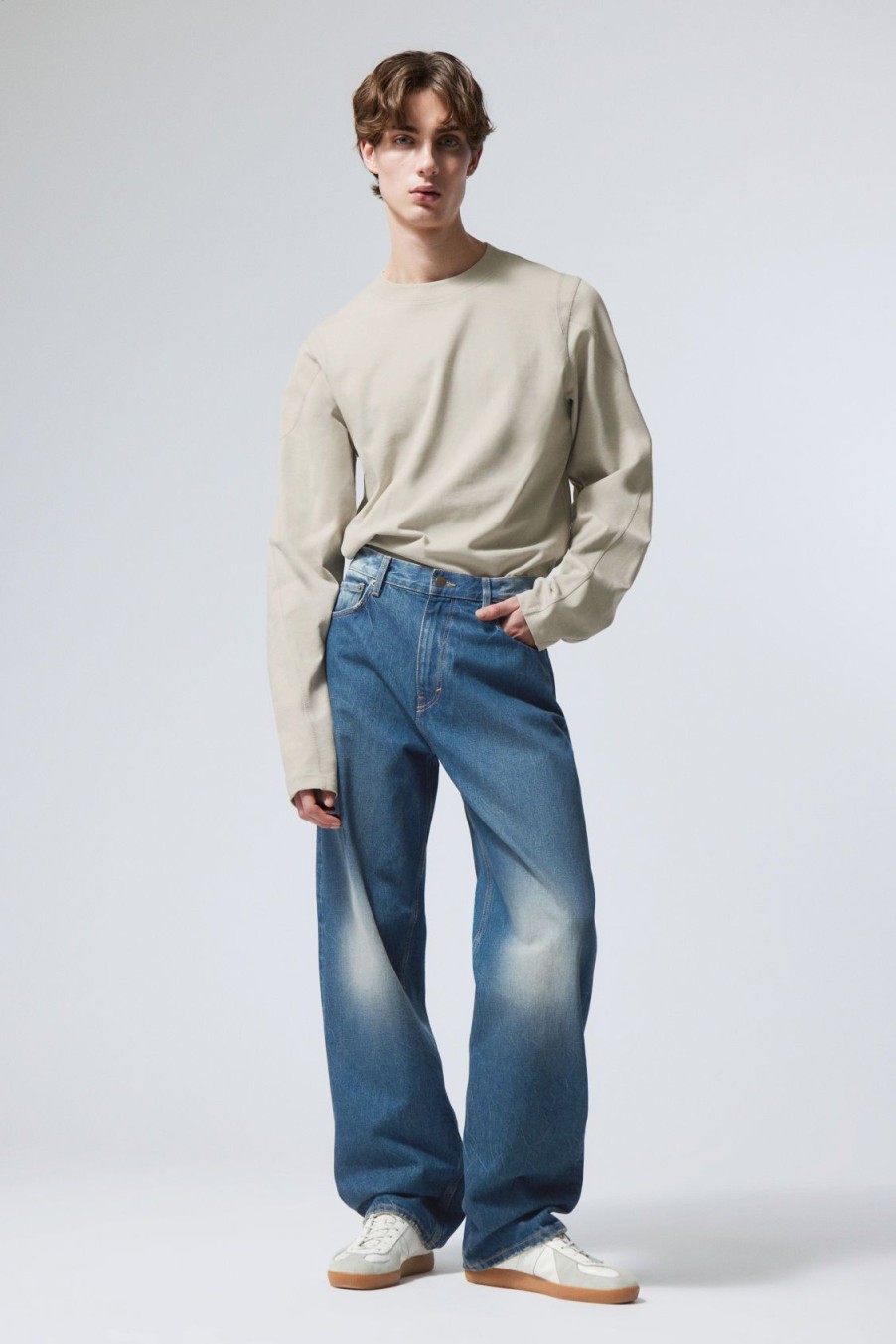 Wholesale Weekday Galaxy Loose Straight Jeans