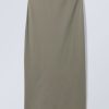 Best Weekday Johanna Long Pencil Skirt