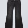 Clearance Weekday Nova Low Slim Bootcut Jeans