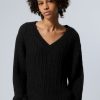 Clearance Weekday Farila Oversized Distressed Sweater