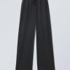 Best Weekday Relaxed Linen Blend Trousers