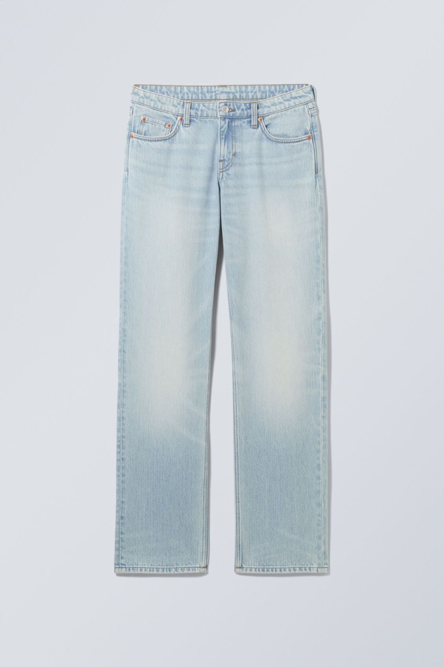 Hot Weekday Arrow Low Straight Jeans