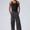 Clearance Weekday Micha Loose Workwear Trousers