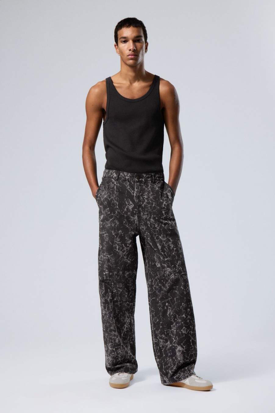 Clearance Weekday Micha Loose Workwear Trousers