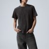 Clearance Weekday Washed Boxy T-Shirt