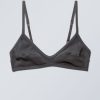 Online Weekday Washed Rib Cotton Bra