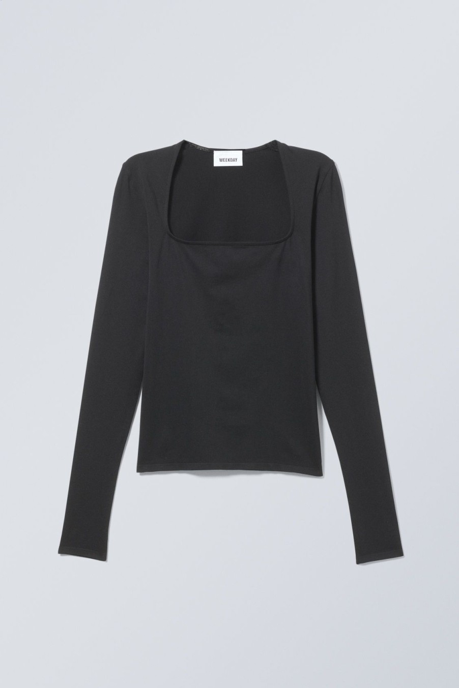 Online Weekday Square Neck Longsleeve Top