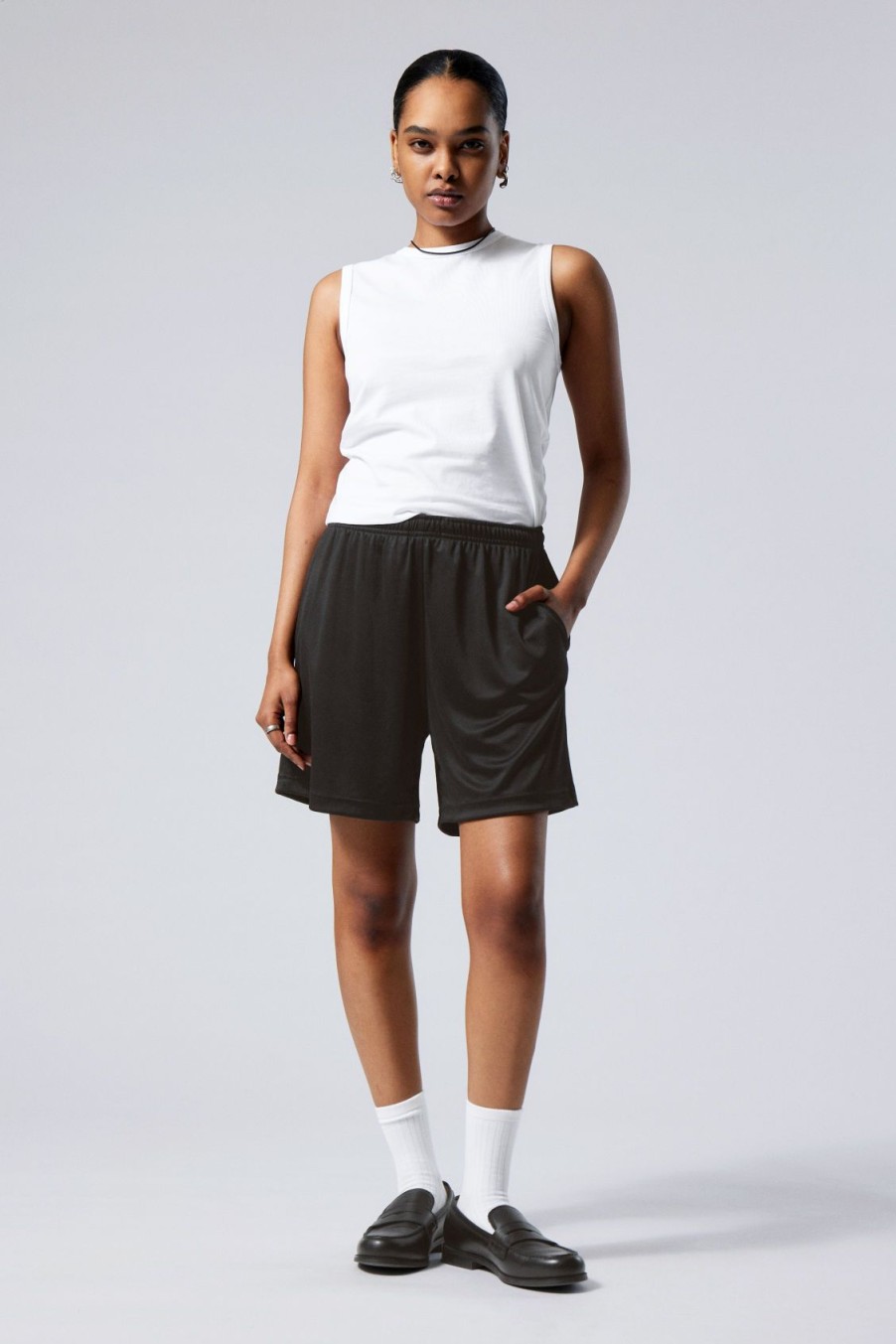 Wholesale Weekday Loose Wide Track Shorts