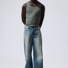 Online Weekday Sphere Low Loose Jeans