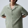 Clearance Weekday Rib Relaxed Resort Shirt