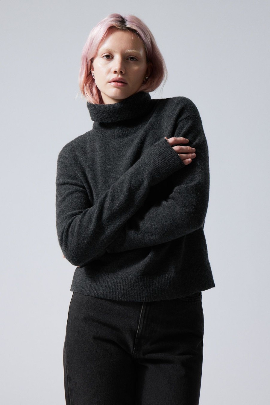 New Weekday Ayla Knitted Turtleneck