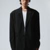 Hot Weekday Oversized Single Breasted Blazer