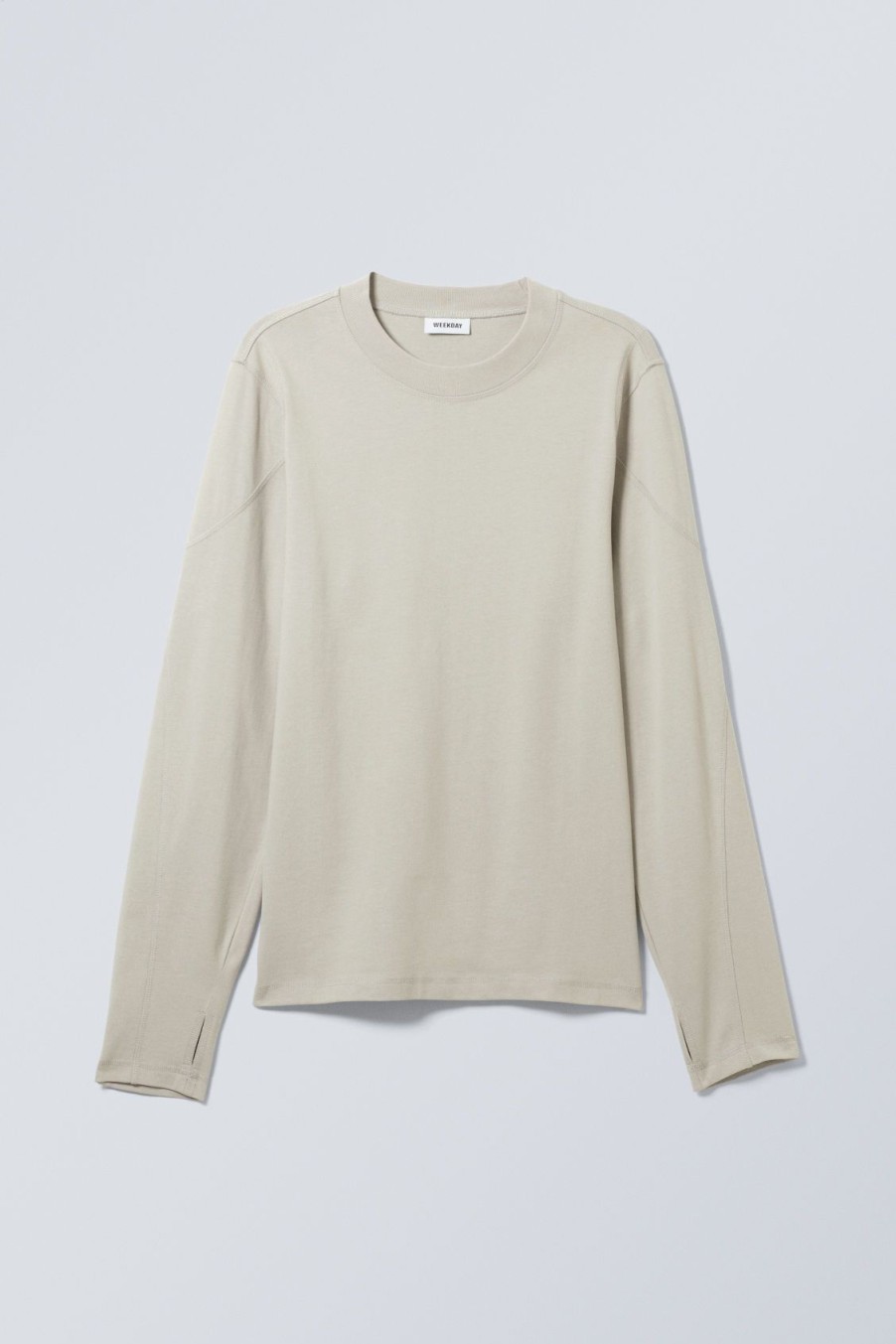 Wholesale Weekday Greg Panel Long Sleeve Top