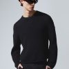 Hot Weekday Cropped Heavy Knitted Sweater